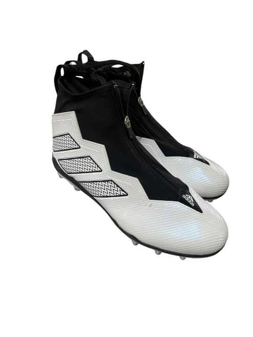 Vist Large View of Product Image Which is Used Adidas Adult FB Cleats White Senior 14