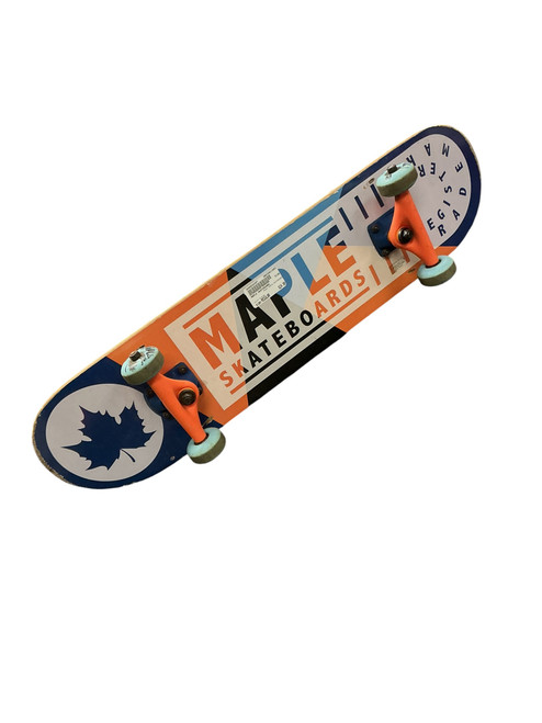 Vist Large View of Product Image Which is Used MAPLE SKATEBOARD Complete Skateboard Orange Regular