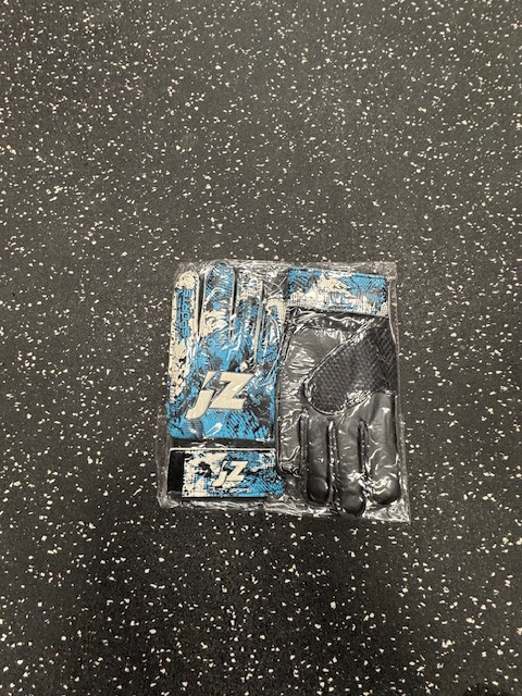 Vist Large View of Product Image Which is Used TACTIXXS Soccer Goalie Gloves Royal Blue 5