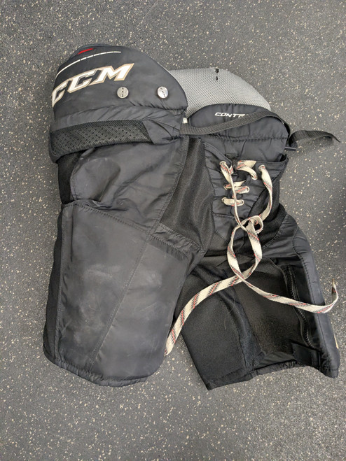 Vist Large View of Product Image Which is Used CCM QLT Junior Pant Black LG
