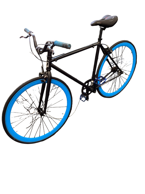Vist Large View of Product Image Which is Used GOLDEN CYCLES FIXIE Cruiser Bike Mens Black 48-52cm - 19-20" - LG Frame