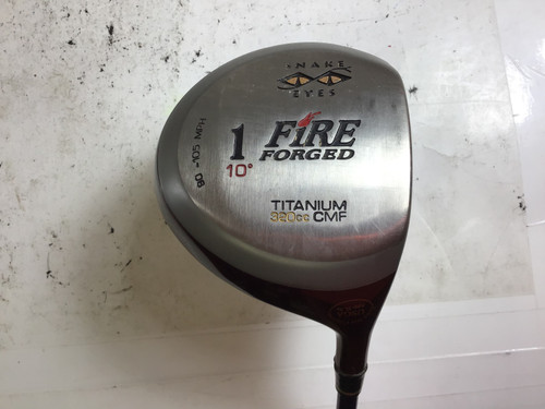 Vist Large View of Product Image Which is Used Snake Eyes FIRE FORGED Mens Driver RH 10.0 Degree