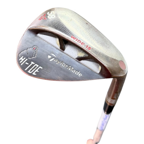 Vist Large View of Product Image Which is Used Taylormade HI-TOE Golf Wedge Mens RH 58 Degree