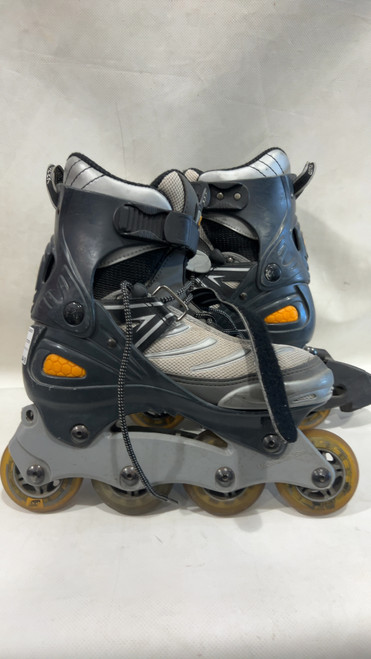 Vist Large View of Product Image Which is Used CRAZYCREEK SZ 6 Senior Rec Fitness Skates Grey Senior 6