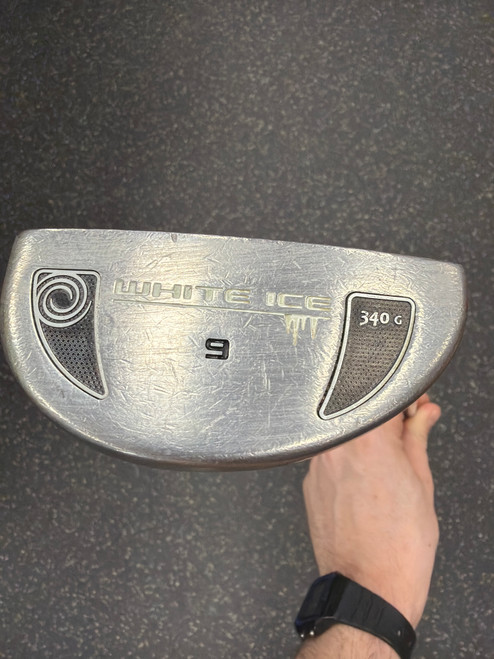 Vist Large View of Product Image Which is Used Odyssey WHITE ICE 9 Mens Putter RH
