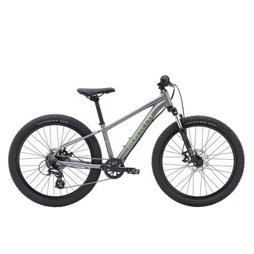 Vist Large View of Product Image Which is New Marin Bayview 20 Trail Bike Grey/Green- Size XS with 24" Wheels