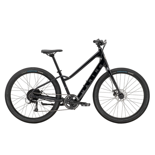 Vist Large View of Product Image Which is New Marin Stinson E Comfort E-Bike- Size LG with 27.5" Wheels