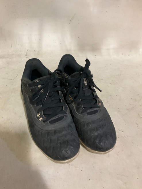 Vist Large View of Product Image Which is Used Under Armour 1.5Y  BB CLEAT BB/SB Cleats Black Junior 01.5