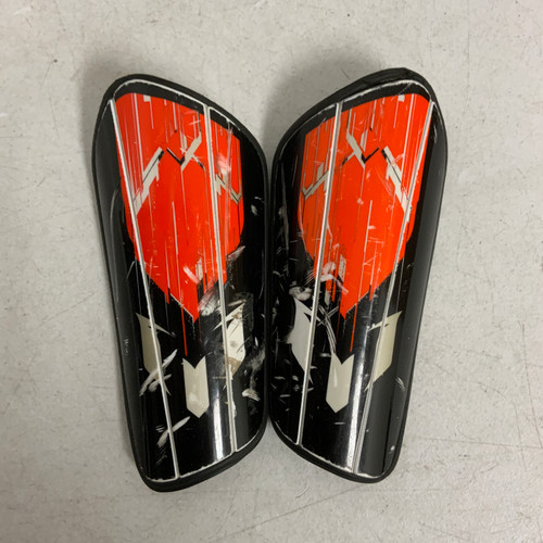 Vist Large View of Product Image Which is Used Soccer Shin Guards Junior Black Junior