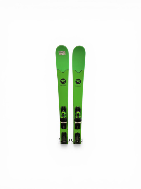 Vist Large View of Product Image Which is Used Rossignol SMASH 7 Mens DH Ski/Binding Green 160 cm