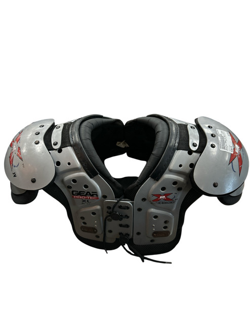 Vist Large View of Product Image Which is Used Pro-Tec GEAR X2 AIR FB SP XL FB Shoulder Pads Grey XL