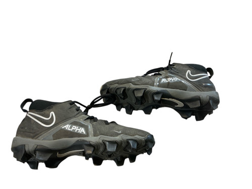 Vist Large View of Product Image Which is Used Nike ALPHA FASTFLEX BB/SB Cleats Black Senior 6.5