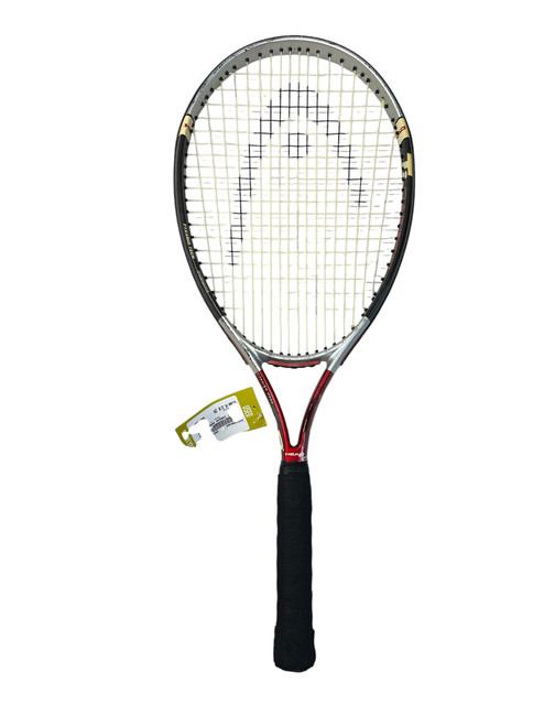 Vist Large View of Product Image Which is Used Wilson TI CARBON 9000 Adult Tennis Racquet Black 4 3/8"