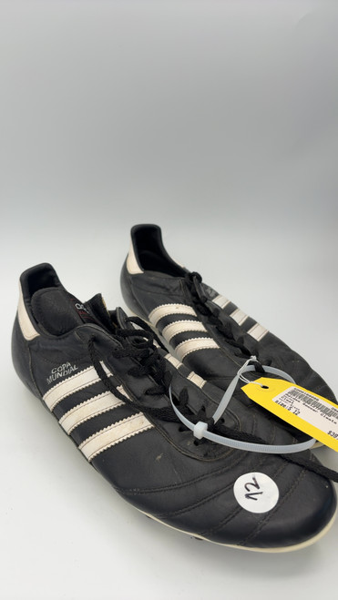 Vist Large View of Product Image Which is Used Adidas Soccer Cleats Black Senior 12
