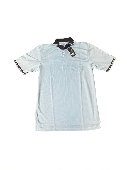 Vist Large View of Product Image Which is Used Champro UMPIRE JERSEY LG BB/SB Jersey Carolina Blue LG