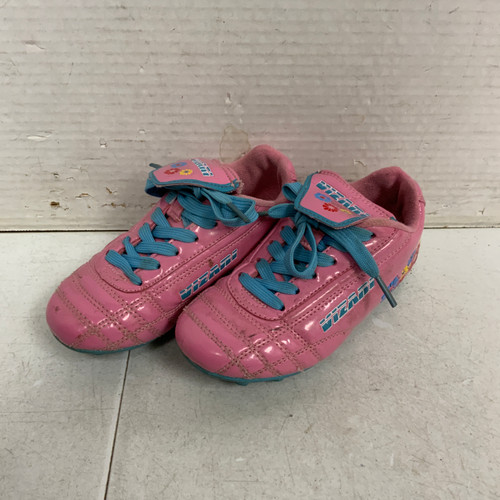 Vist Large View of Product Image Which is Used Vizari Soccer Cleats Pink Youth 08.0