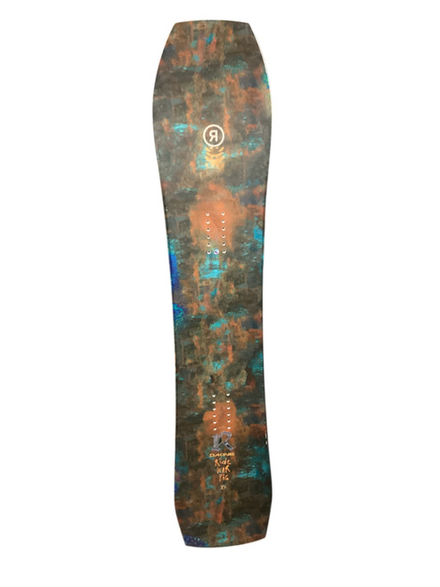 Vist Large View of Product Image Which is Used Ride WARPIG Mens Snowboard Only Green 142 cm
