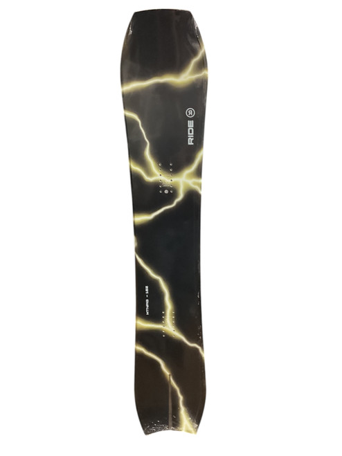 Vist Large View of Product Image Which is Used Ride MTNPIG Mens Snowboard Only Black 162 cm