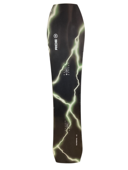 Vist Large View of Product Image Which is Used Ride SUPERPIG Mens Snowboard Only Black 148 cm