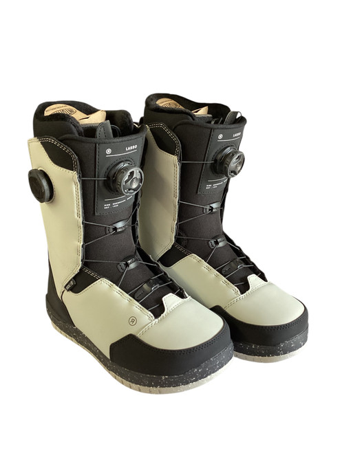 Vist Large View of Product Image Which is Used Ride LASSO Mens Snowboard Boots Grey Senior 8