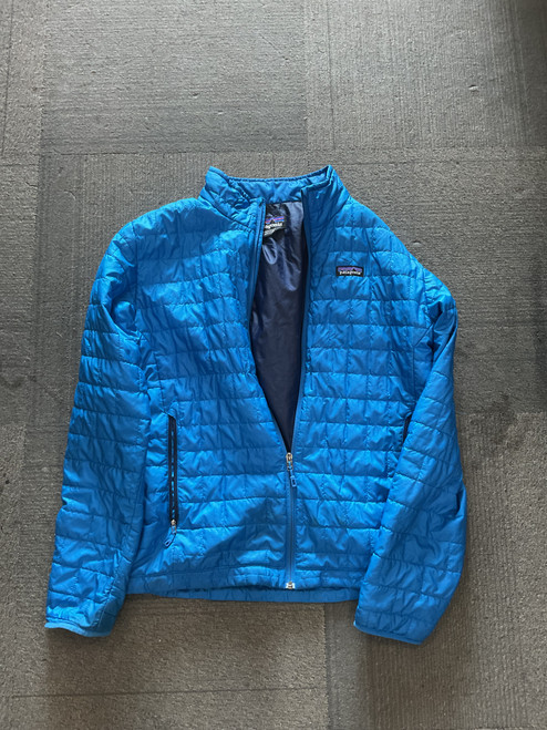 Vist Large View of Product Image Which is Used Patagonia Outerwear Light Jacket M Royal Blue LG