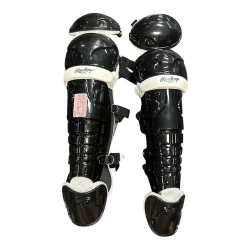 Vist Large View of Product Image Which is New Rawlings CATCHER'S LEG GUARDS SML
