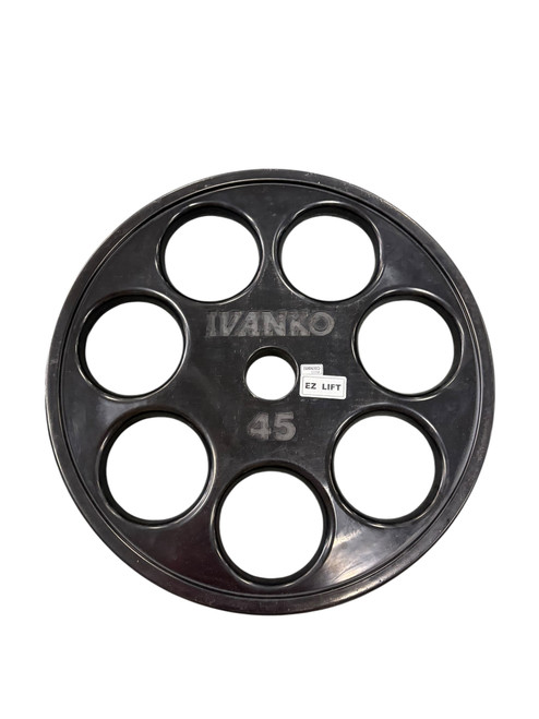 Vist Large View of Product Image Which is Used Olympic Plate (Each) 45 lb