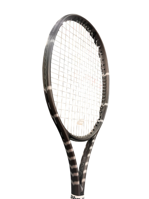 Vist Large View of Product Image Which is Used Volkl XX Adult Tennis Racquet Grey 4 1/4"