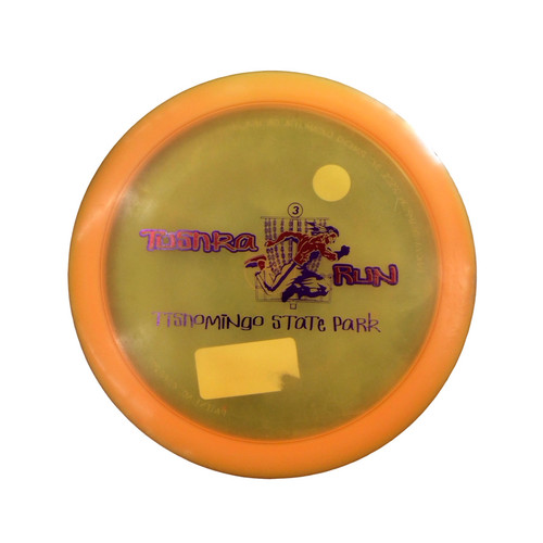 Vist Large View of Product Image Which is Used Innova CHAMPION VALKYRIE Disc Golf Driver Orange