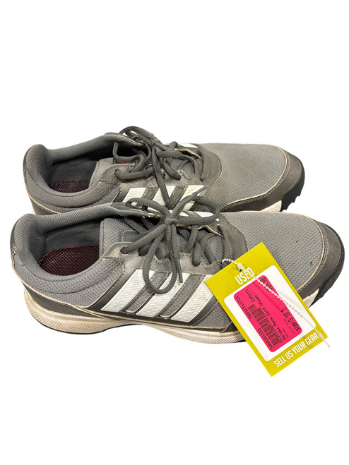 Vist Large View of Product Image Which is Used Adidas Mens Golf Shoes Grey Senior 10.5