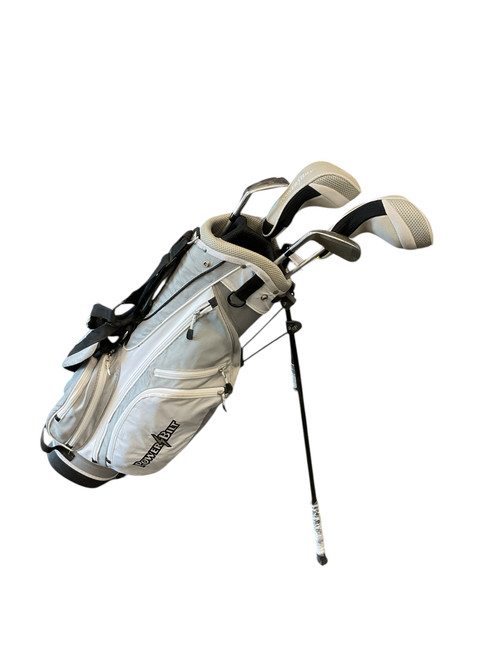 Vist Large View of Product Image Which is Used Powerbilt JR 6PC SET Jr Package Set RH White 6 Piece