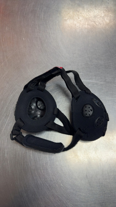 Vist Large View of Product Image Which is Used Asics Wrestling Headgear Black