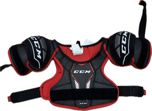 Vist Large View of Product Image Which is Used CCM JETSPEED FT 350 Youth Elbow Pads SM
