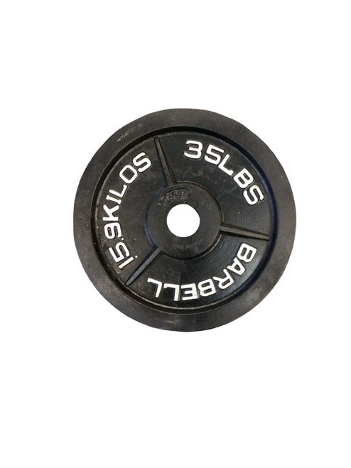 Vist Large View of Product Image Which is Used Olympic Plate (Each) 35 lb