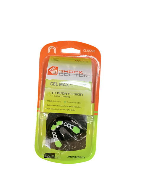 Vist Large View of Product Image Which is New Shock Doctor Gelmax lime yth