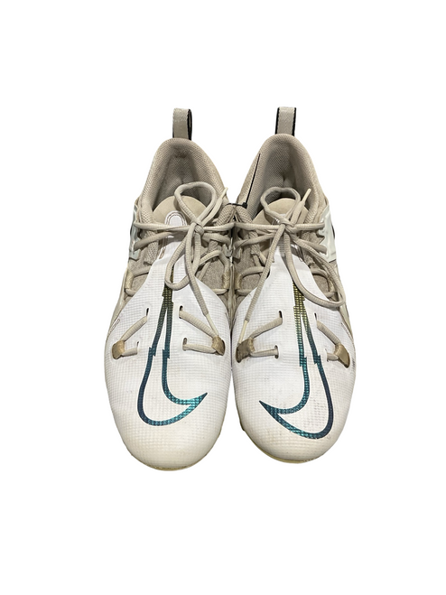 Vist Large View of Product Image Which is Used Nike Adult FB Cleats White Senior 11