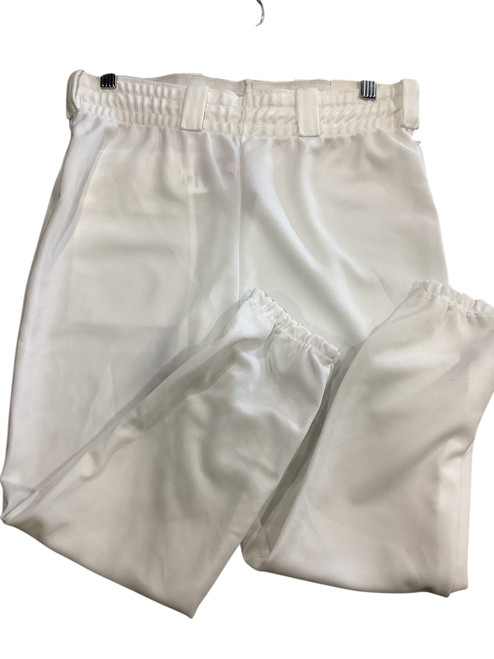 Vist Large View of Product Image Which is Used Wilson WHITE BASEBALL PANTS BB/SB Pant Mens White XL