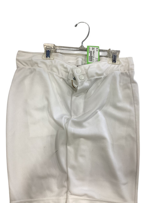 Vist Large View of Product Image Which is Used Wilson WHITE BASEBALL PANTS BB/SB Pant Mens White LG