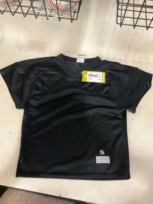 Vist Large View of Product Image Which is Used Nike PRACTICE JERSEY FB Top Youth Black SM