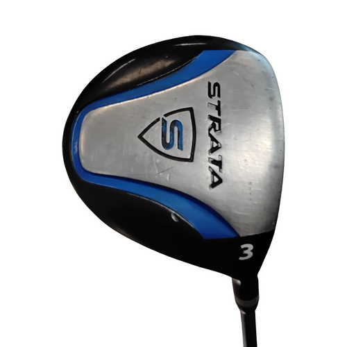 Vist Large View of Product Image Which is Used Strata Mens Fairway Wood RH 3 Wood