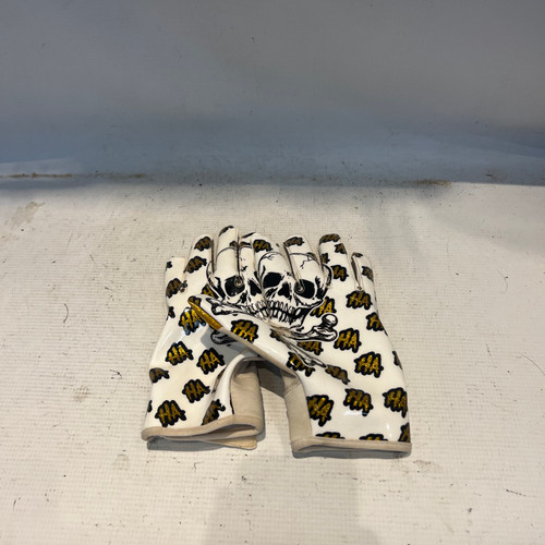 Vist Large View of Product Image Which is Used TRIPLE B SPORTS FB Gloves White LG