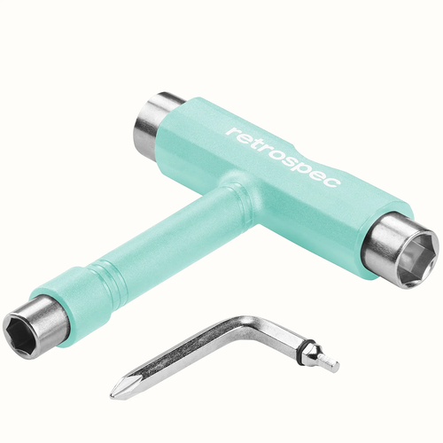 Vist Large View of Product Image Which is New Retrospec Upkeep All-in-One Skate Tool- Aqua
