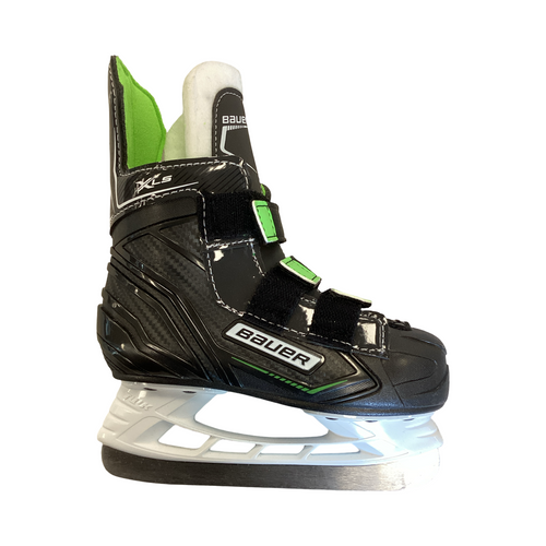 Vist Large View of Product Image Which is Used Bauer XLS YTH 8 Youth Hockey Skate Youth 08.0