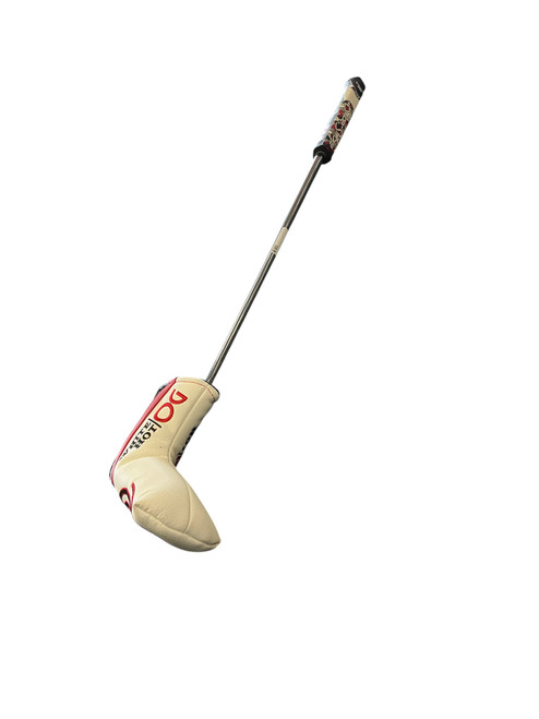 Vist Large View of Product Image Which is Used Odyssey WHITE HOT OG DOUBLE WIDE PUTTER Mens Putter LH