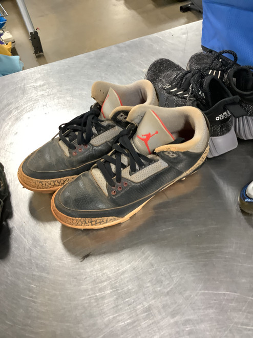 Vist Large View of Product Image Which is Used Jordan BB/SB Cleats Black Senior 8