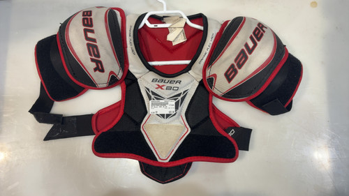 Vist Large View of Product Image Which is Used Bauer X80 JR SM Junior Shoulder Pads SM
