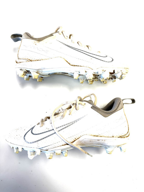 Vist Large View of Product Image Which is Used Nike LAX Cleats Womens White Senior 6.5