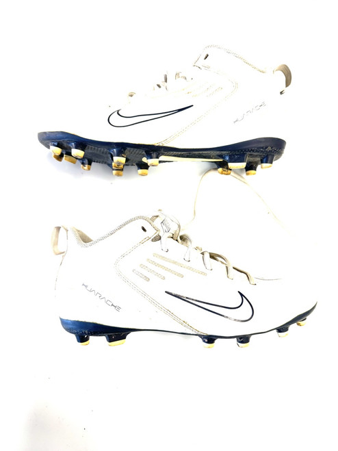 Vist Large View of Product Image Which is Used Nike LAX Cleats Womens White Senior 6.5