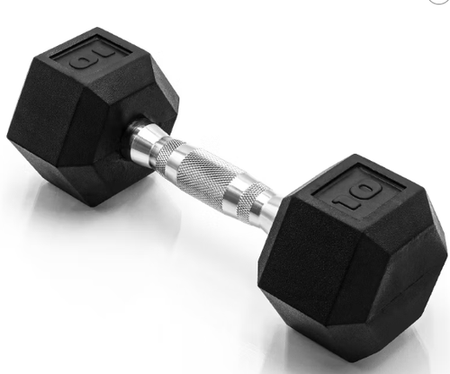 Vist Large View of Product Image Which is New 5 Lb. Coated Dumbbell