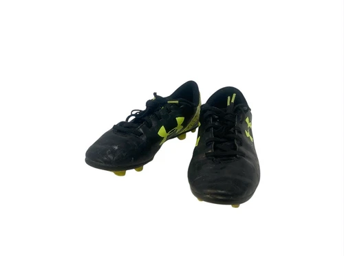 Vist Large View of Product Image Which is Used Under Armour Soccer Cleats Black Junior 04